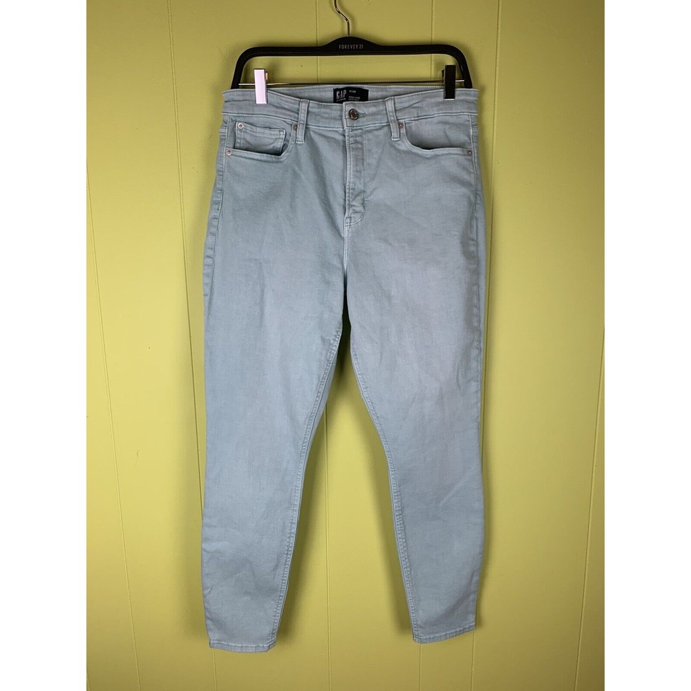 Gap Jeans Women’s 12/31R Light Blue High Rise Legging Stretch